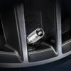 HIJK1 For VW R Golf 6 Jetta Bora Mk4 GTI GTD Tiguan Passat Touran Polo 4pcs Car Wheel Tire Valve Caps Stem Case With Logo Auto Styling