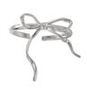 Ribbon Bowknot Rings Bow Finger Rings Decoration Bow Tie Shaped Rings Jewelry