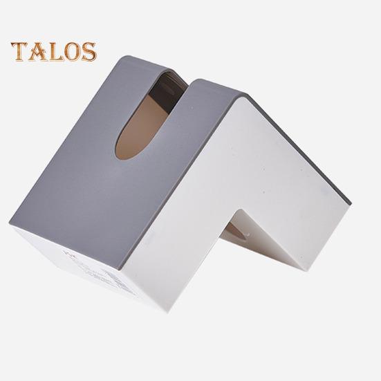 Moderne Kosmetiktücherbox mit doppelseitiger Nutzung, leicht zugänglich, für den Schreibtisch, Dekoration