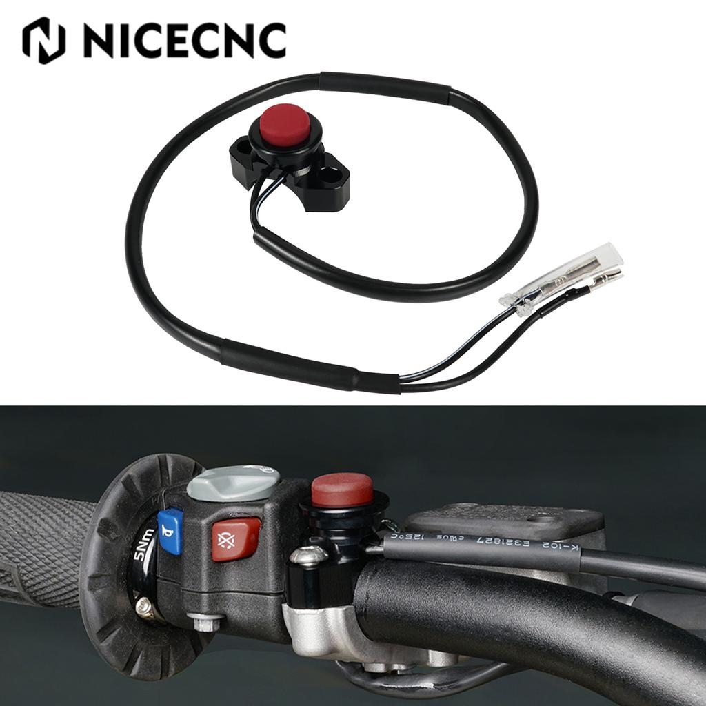 Engine Stop Start Kill Switch Button For Honda Yamaha Kawasaki Suzuki BMW KTM Husqvarna Husaberg Aprilia GasGas Dirt Bike ATV