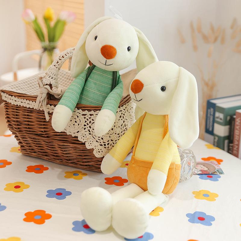 Long-Eared Rabbit Plush Toy for Kids - Cute Candy Rabbit Doll for Girls