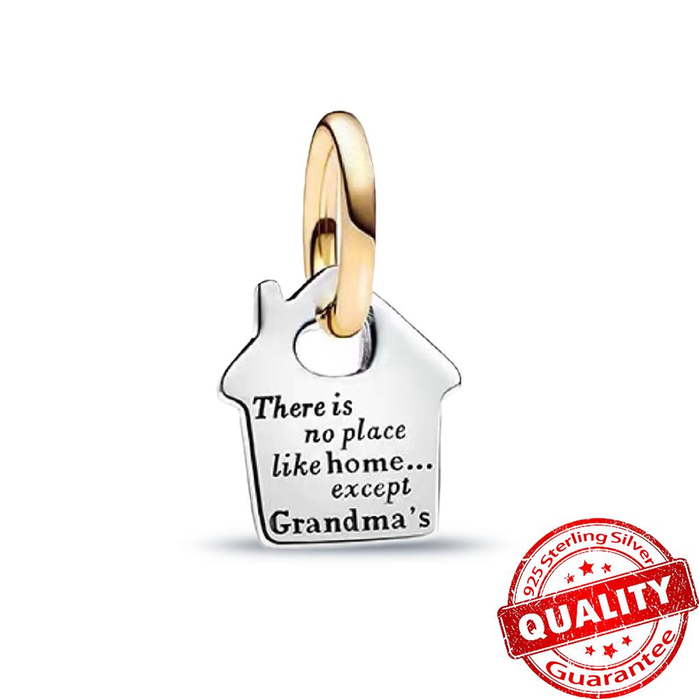 Einzigartiger teilbarer Mutter & Tochter Anhänger Charm passt Armband Kupfer Liebe Mama Perlen DIY Halskette Schmuck Geschenk