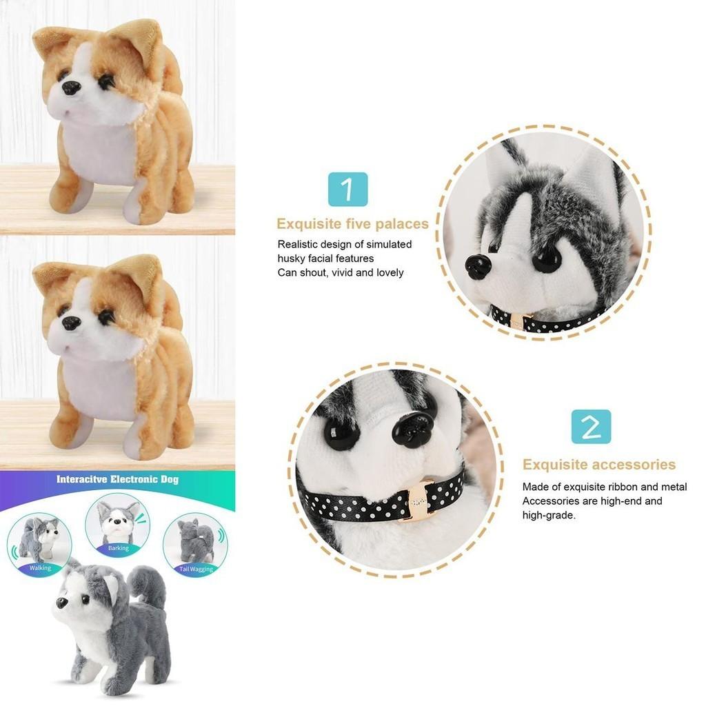 Cachorro Eletrônico Interativo de Pelúcia O Presente Perfeito Para Crianças!