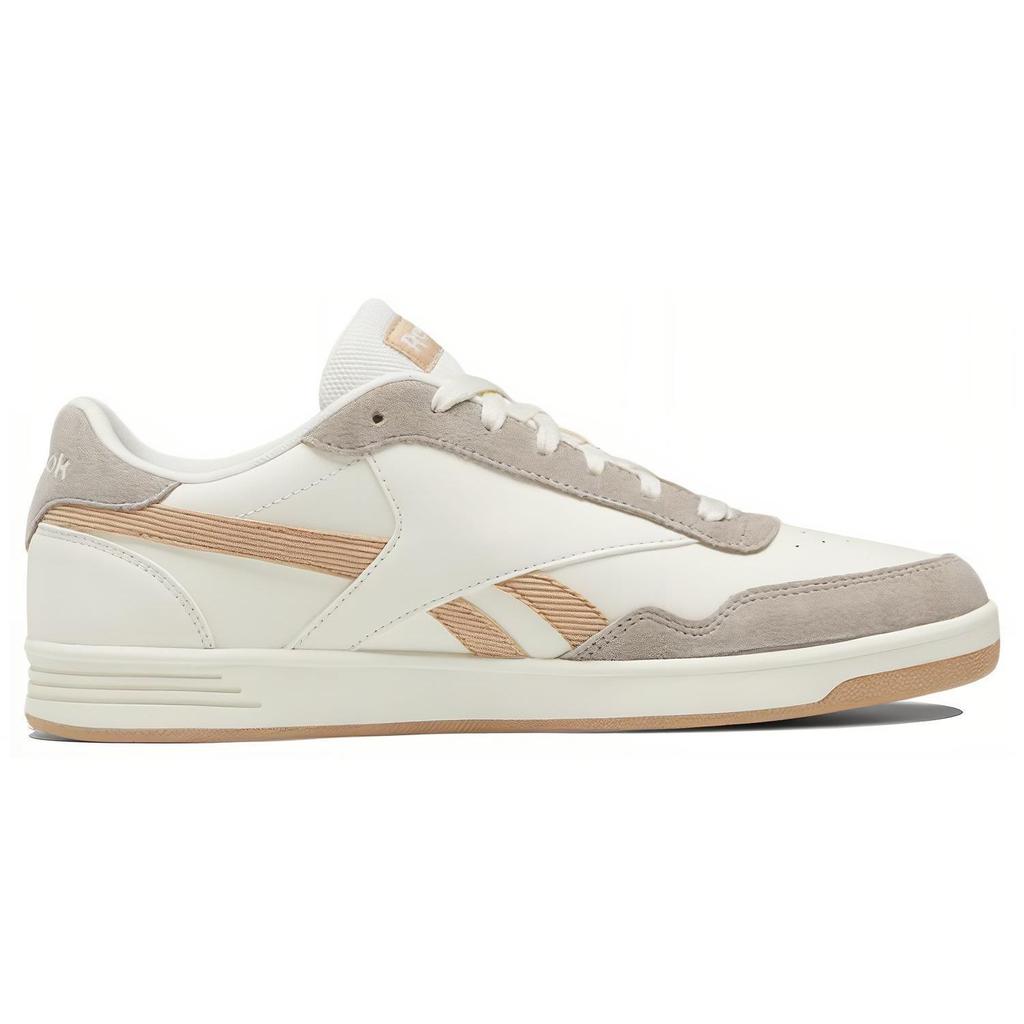 Reebok Royal Techque T Classic Retro Low-Top Sneakers Unisex Sneakers White Brown HR0902