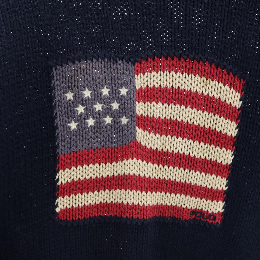 Polo by Ralph Lauren Hvězdy a pruhy Staré Hvězdy a pruhy Svetr s dlouhým rukávem Dětský Použitý