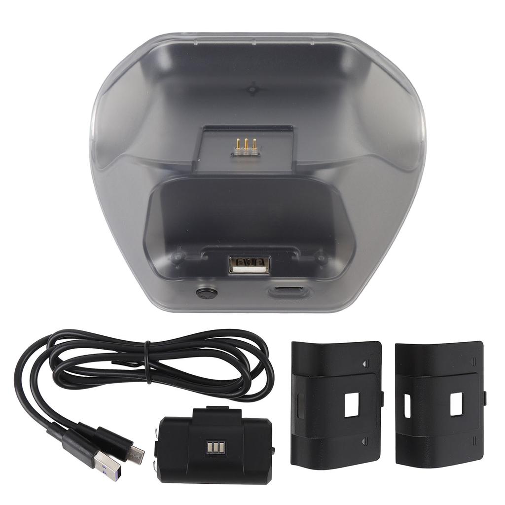 Charger Station for Wireless Controllers Compact Gaming Controller Charger Dock Station with LED Ind