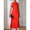 Women's Summer Fashion New Sleeveless Slit Long Dress