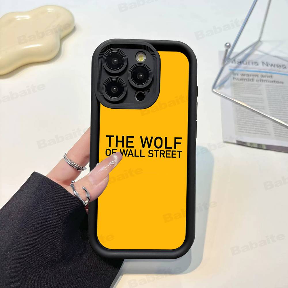 TV The W-Wolf Of W-Wall S-Street Phone Case For IPhone 17 16 15 14 13 12 11 Pro Max Silicone Back Cover