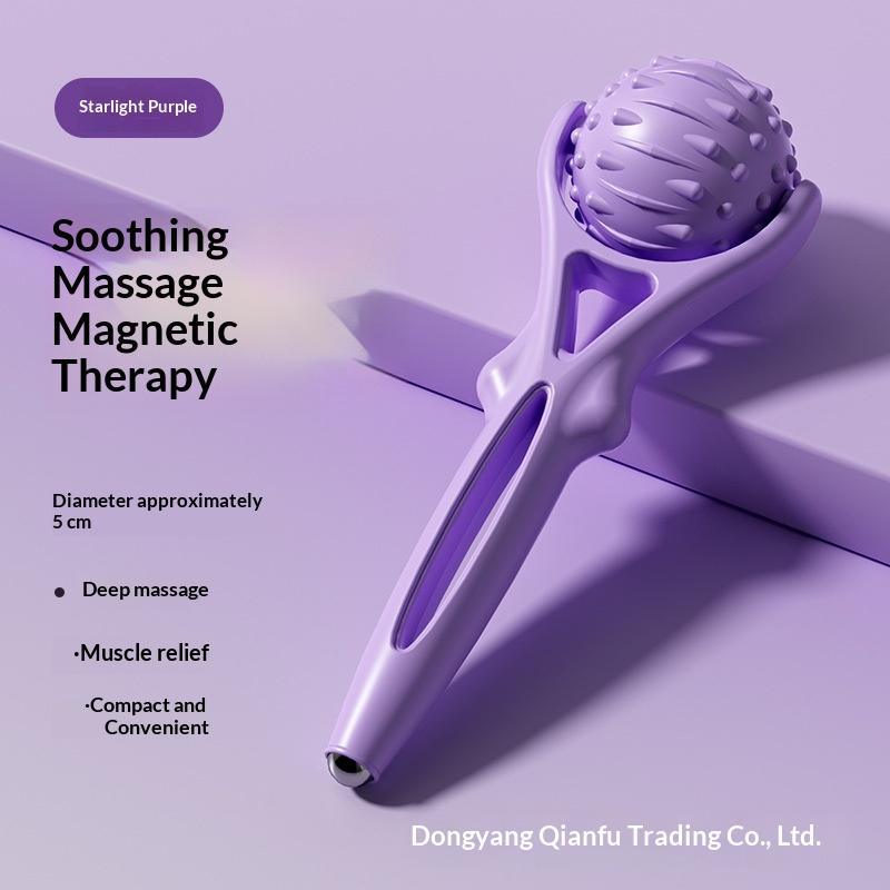 Handlicher Rollenmassagegerät Design Einfache Anwendung Punktmassage Körperermüdung lindern Fördern Massagegerät Yoga Ball Tragbar Tragbar Arm Bein
