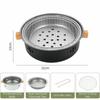 Compact Size Tabletop BBQ Grill Stainless Steel Charcoal Grill Stove  Camping BBQ