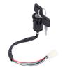 4 Wire Ignition Switch with 2 Keys Fit for 50cc 110cc 125cc 250cc PIT Quad Dirt Bike ATV Electric Scooter