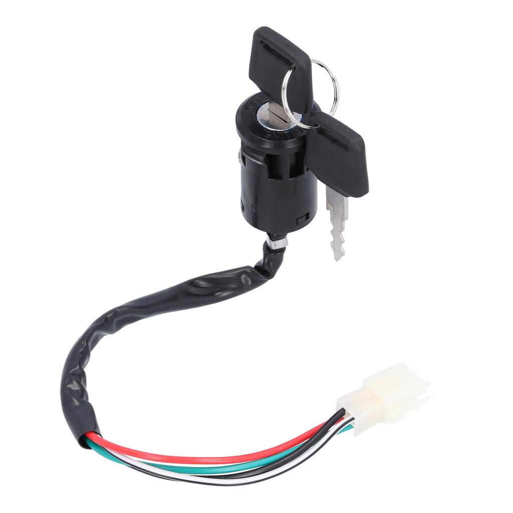 4 Wire Ignition Switch with 2 Keys Fit for 50cc 110cc 125cc 250cc PIT Quad Dirt Bike ATV Electric Scooter