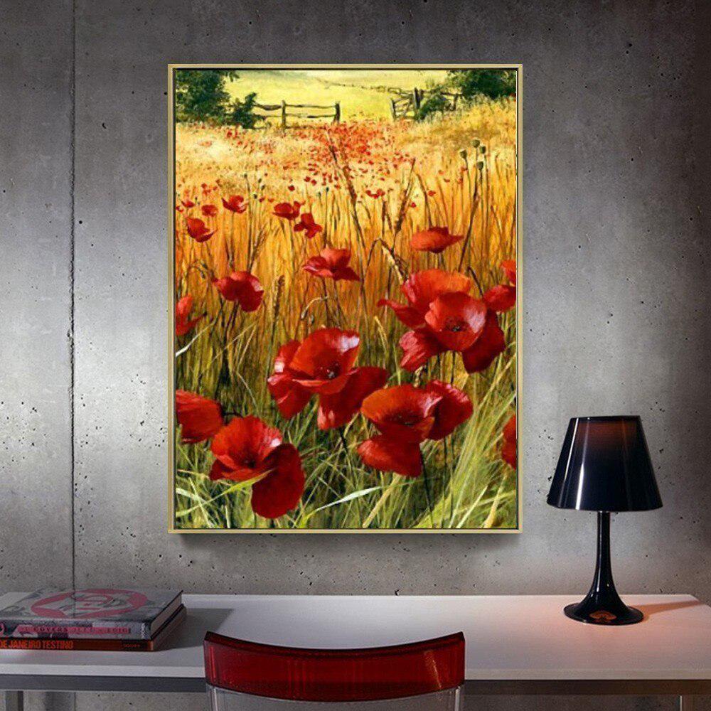 5D DIY Diamond Embroidery Flower Full Display Diamond Painting Cross Stitch Picture Of Rhinestones