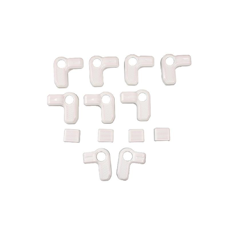 13PCS Interruptor de Demolición de Techo de Coche Manija de Techo Cubierta de Decoración Pegatinas para Ford Bronco Sport 2022 2023 Interior