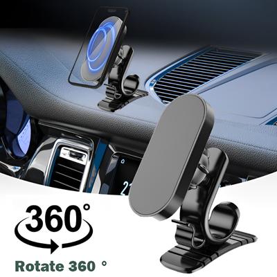 Car Magnetic Phone Holder Auto Cell Phone Mount Stand Universal Multi-angle Navigation Bracket for IPhone 14 Xiaomi Redmi Huawei