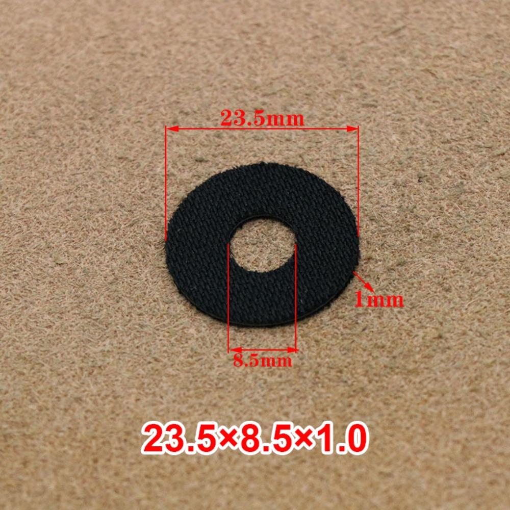 1Pcs 1mm Carbon Fiber Fishing Reel Brake Washers Drag Washers Black Fishings Tools Accessories for Baitcasting Drum Reels