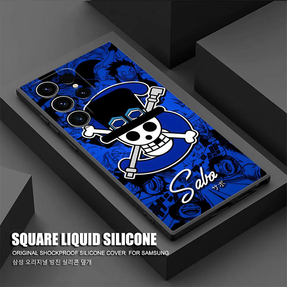 One LOGO Pieces Anime Phone Case For Samsung Galaxy S25 S24 S23 S20 S21 FE S26 S22 Ultra 5G S26 Plus S25FE Soft Silicone Cover