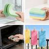 2pcs Tearable Multi-layer Rainbow Cleaning Cloth, Removes Grease, Thousand-layer Cloth, Absorbent, Lint-free, Dishwashing Cloth