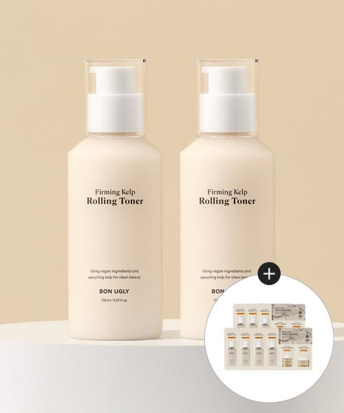 BON UGLY Firming Kelp Rolling Toner Duo Set + Gift NONE