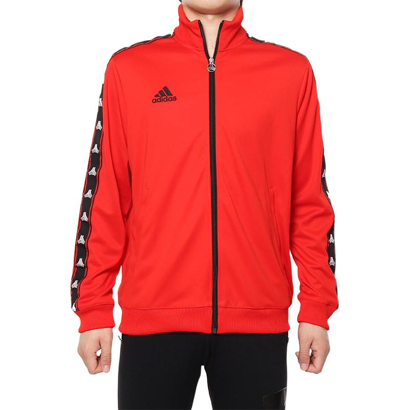 

Adidas Tan Club H Sports Lifestyle Logo Letter Stand Collar Breathable Long Sleeve Jacket Men Jacket Red DW9361 L