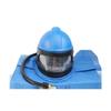 Sandblasting Safety Set: Suit, Helmet, Shoulder Protection, Face Shield, and Shot Blasting Cap