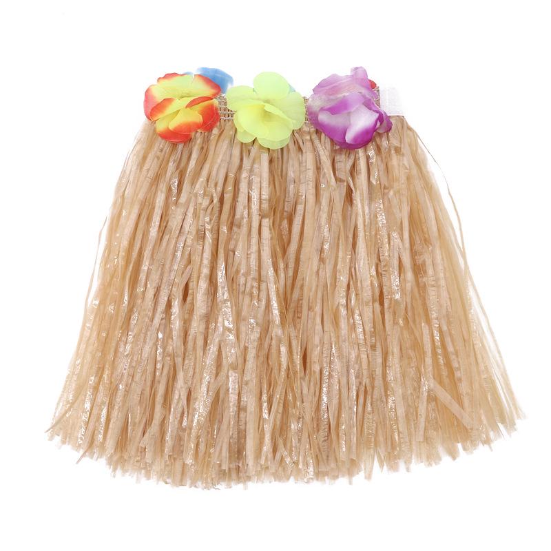 Children's 30cm Hawaiian Hula Dance Skirt