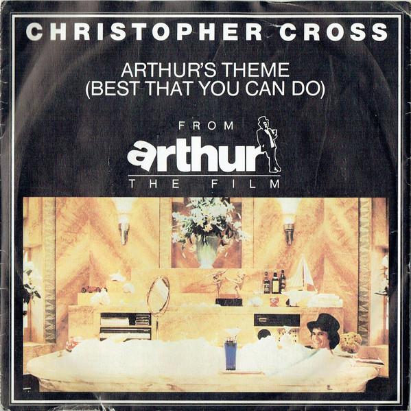 

7inch Record CHRISTOPHER CROSS Arthurs Theme Best That You Can D K17847 Warner Bros. Re 1981 UK Rock Used