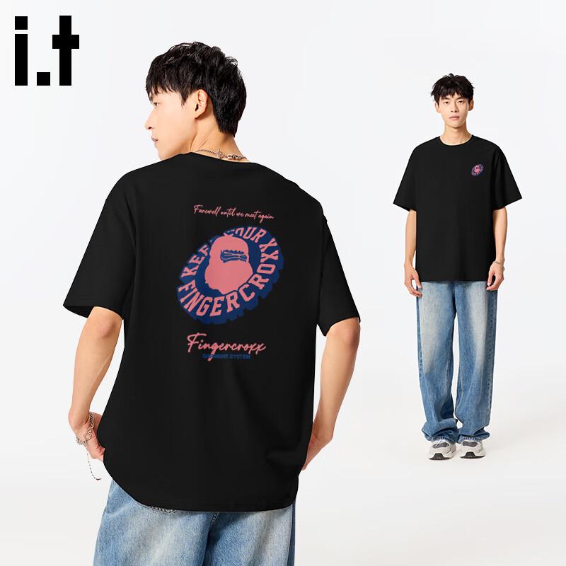 Fingercroxx Men s Heavyweight Pure Cotton Short Sleeve T-Shirt M