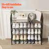 Breathable Shoe Rack Convenient Assembly Shoe Rack Hook Type Shoe Rack Multifunctional Storage Rack Door Mounted Storage Rack