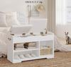 Adjustable shoe cabinet living room