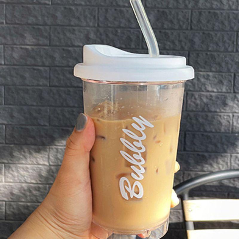 FUNNY KITCHEN Lettering Heat-resistant Tumbler (2 Sizes) Reusable Cup