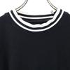 STUSSY Logo embroidery Long sleeve sweat trainer M black Men's Used