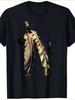 NEW Southwest Native American Indian Tribal Color Feather T-ShirtSame Style for Men and 2025 Summer