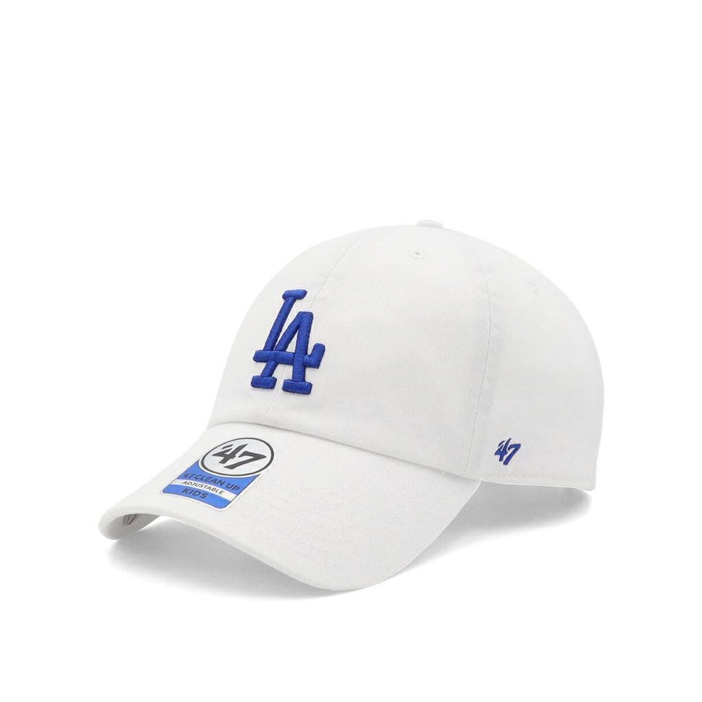 Cap Clean Up MLB LA White YOUTH KIDS 47 CLEAN UP Los Angeles Dodgers '47brand's '47BRAND Kids' 52-56cm