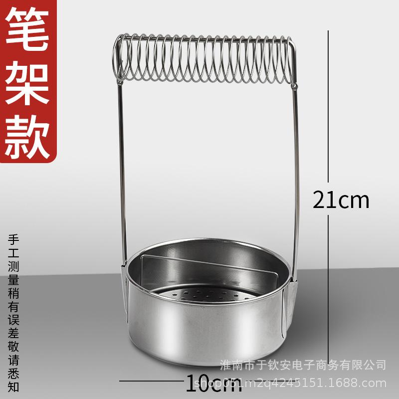 Oil Paint Brush Washer, Artist Brush Washer, Portable Stainless Steel Leak-Proof Paint Brush Washer with Lid and Filter Screen