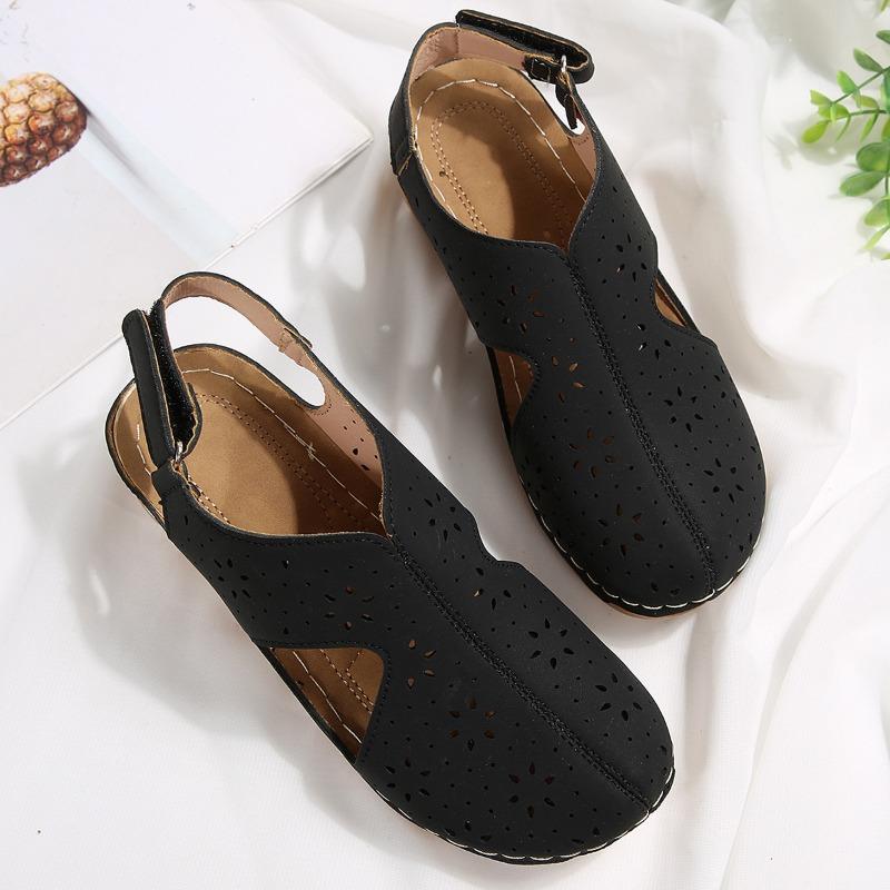 New Style Plus-size Sandals, Breathable Women's Shoes, Laced-up Shoes, Thick-soled Sandals