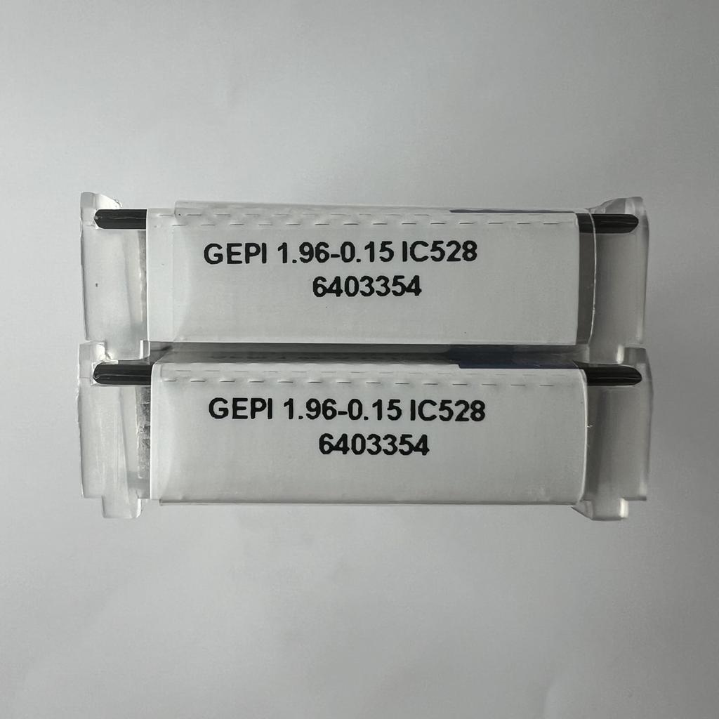 ISCAR / GEPI1.96-0.15 IC528 / Industrial indexable carbide inserts 10 Pcs