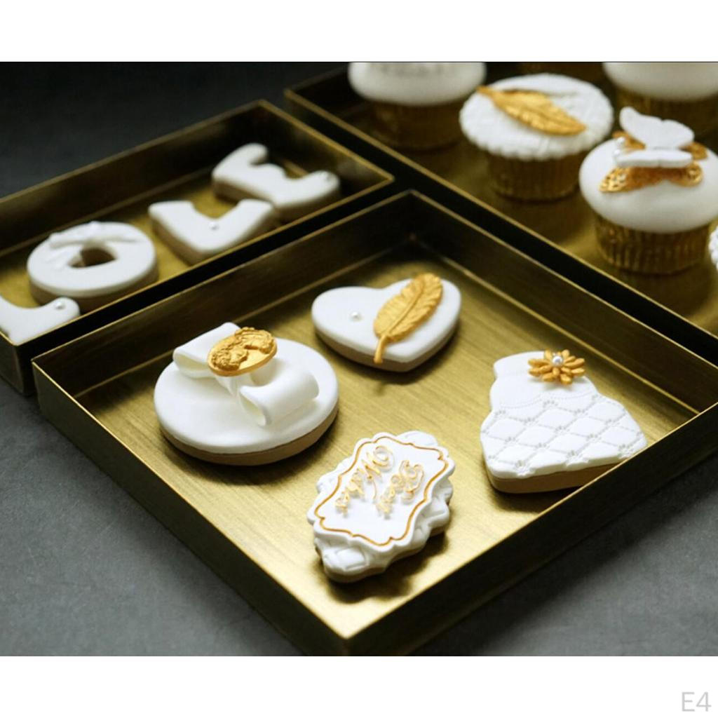 Snacks Iron Serving Tray Wedding & Birthday Supplies