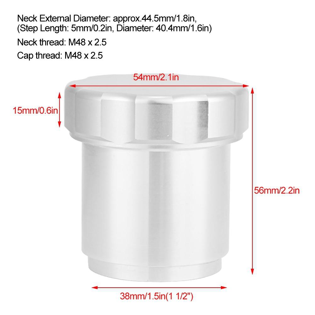 Aluminum Alloy Weld On Oil Filler Neck with 1.5'' 1 1/2'' OD for Fuel Filler Neck with Oil Filler Neck