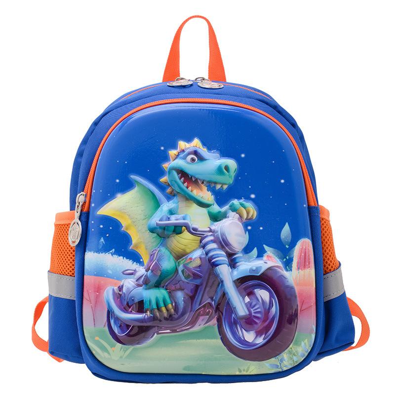 Kindergarten Student Schoolbag Cartoon Trendy Cool Light Large Capacity Children'S Backpack Anti-Lost Children'S Bag
