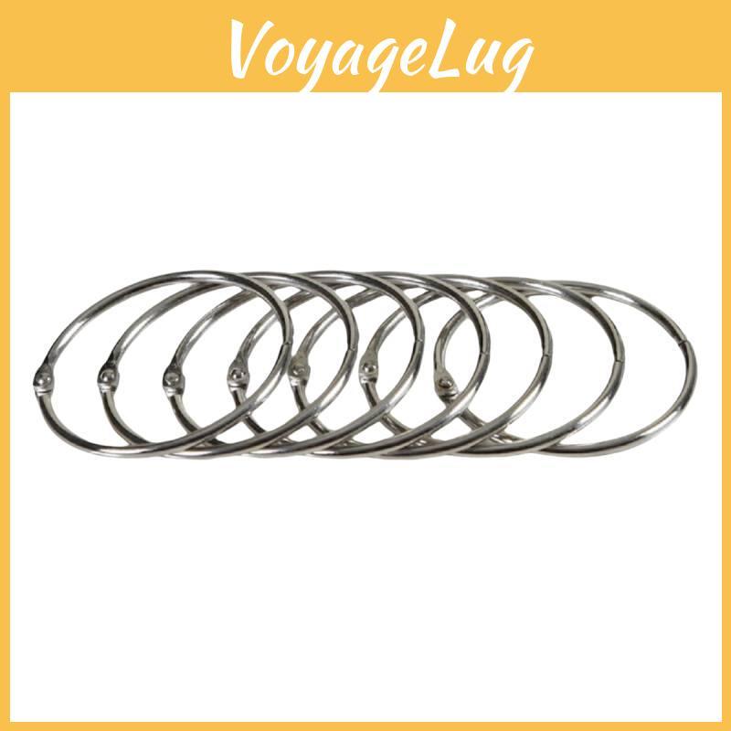 Metal Modern Minimalist Shower Curtain Hook Rings With Open Ends Decor Accessory