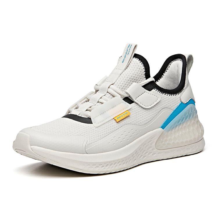 Anta C37 Series Running Shoes Non-Slip Breathable Low-Top Men Sneakers Gray Blue Black 912035532-3