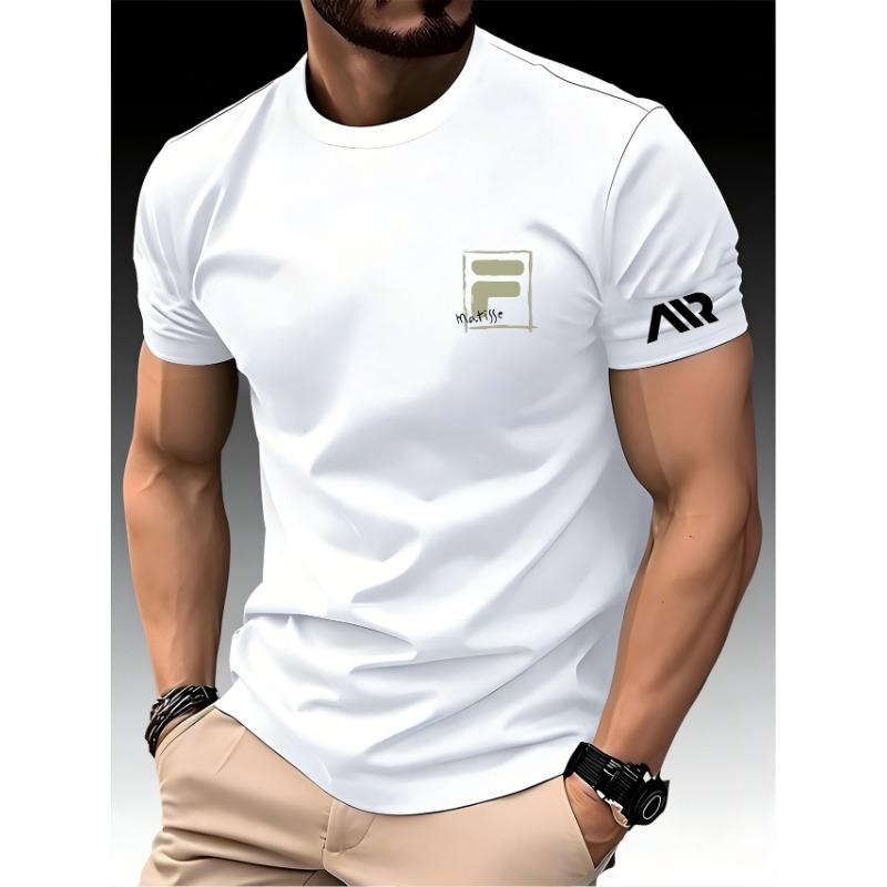 Men s Summer Sports Printed T-shirt 2XS