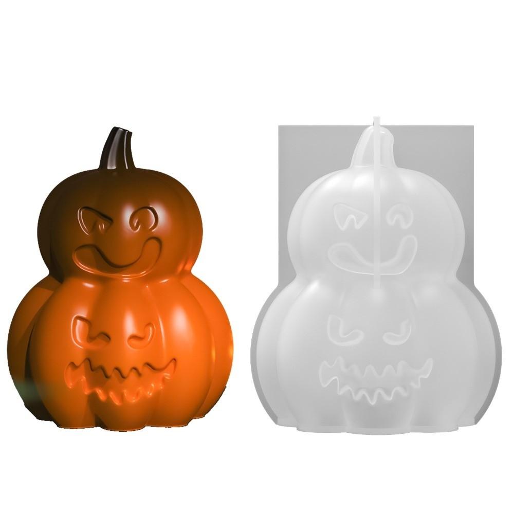 DIY Halloween Ornament Mold Silicone Epoxy Resin Plaster Mold Candle Wax Mold  Beginner Friendly