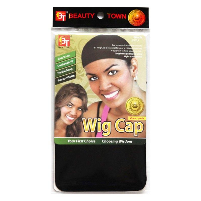 

Wig Net Net Cover Sleeve Cap Wig Hairnet Hair Cover Net Cover Coif Cos Mesh Cap Stocking Wig Cap Black/2 Pack