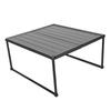 Camping Folding Table Outdoor Hiking Detachable Foldable Small Beach Table Multi Functional for BBQ Patio Travel L