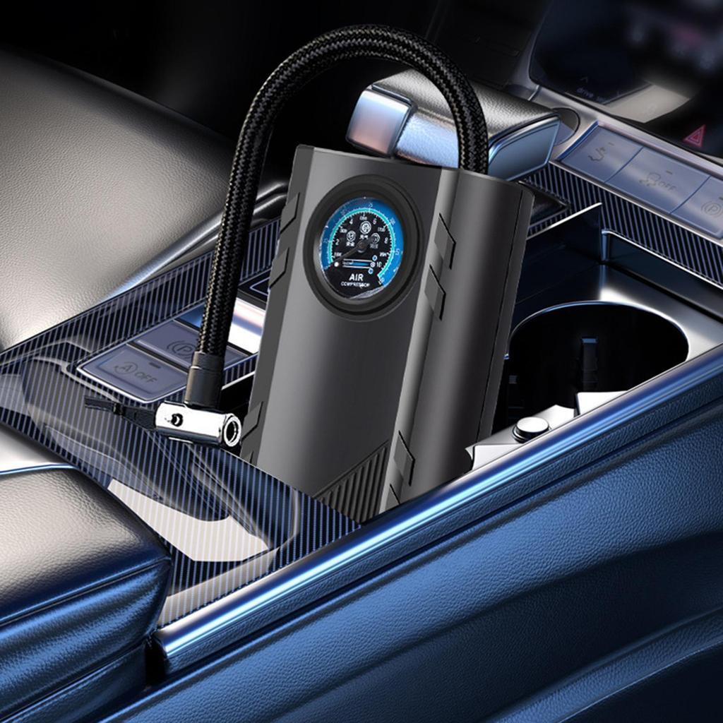 Hot-selling car air pump, sturdy and durable high-performance quick inflation tool suitable for bicycle motorcycle and car tires