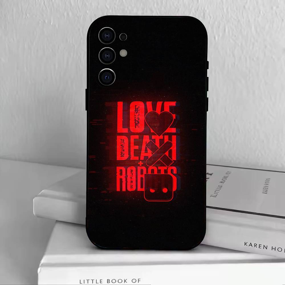 

Love, Death & Robots Phone Case For Samsung S25,S24,S21,S22,S23,S30,Ultra,S20,Plus,Fe,Soft Silicone Black Cover Samsung S26ULTRA