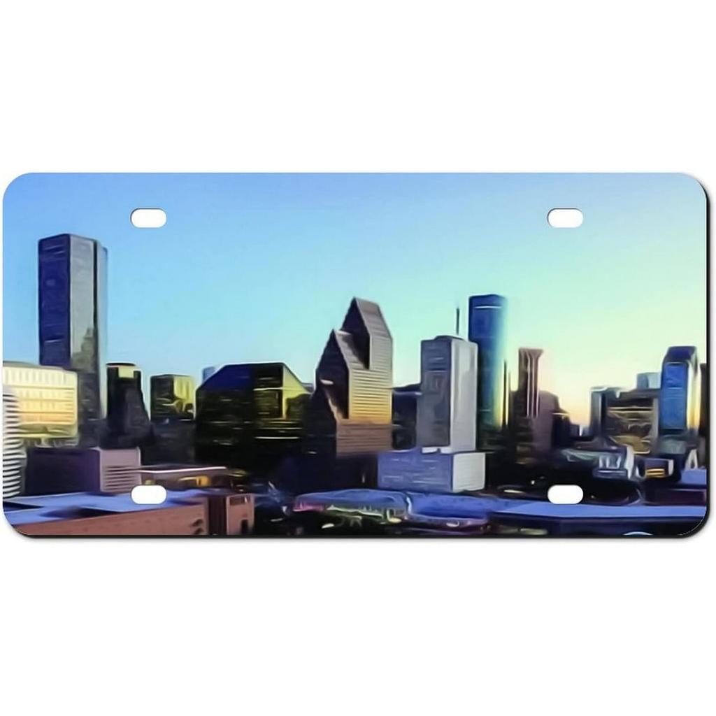 Vintage Plaque City View License Plates Paris London New York Metal Tin Signs For Garage Bar Pub Clubs Home Wall Decor 6X12 Inch