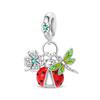 Exquisite 925 Silver Heart Love Charms Beads Fit Exquisite Bracelet Necklace Diy Charms Women Man Jewelry Gift